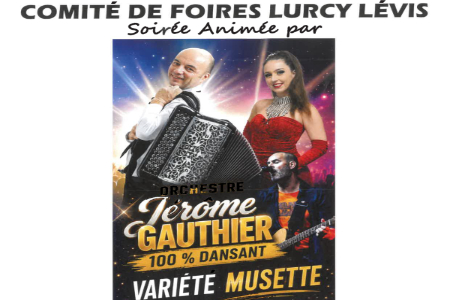 Diner dansant organisé par Le comité de foire