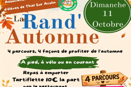 La Rand&rsquo;automne 11 octobre